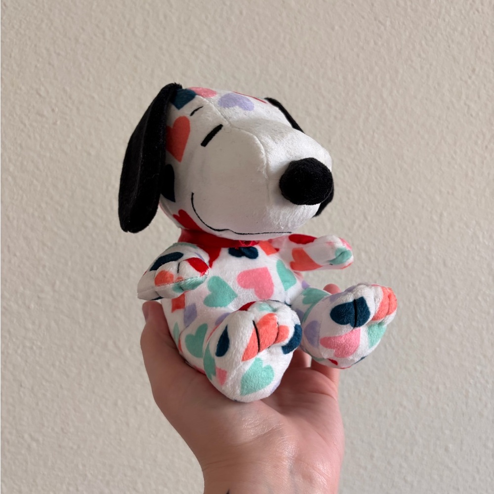 Snoopy heart Valentine's Day plush | Charlie Brown Peanuts stuffed animal